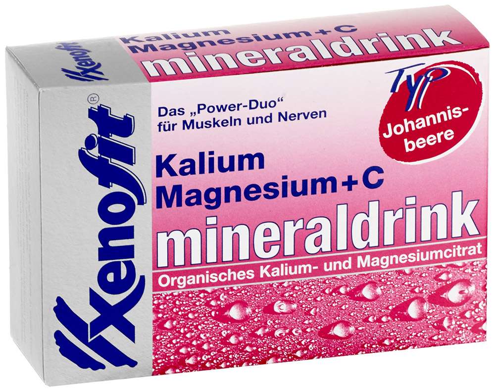 Xenofit potassium, magnesium + vitamin c 20 sachets à 6g