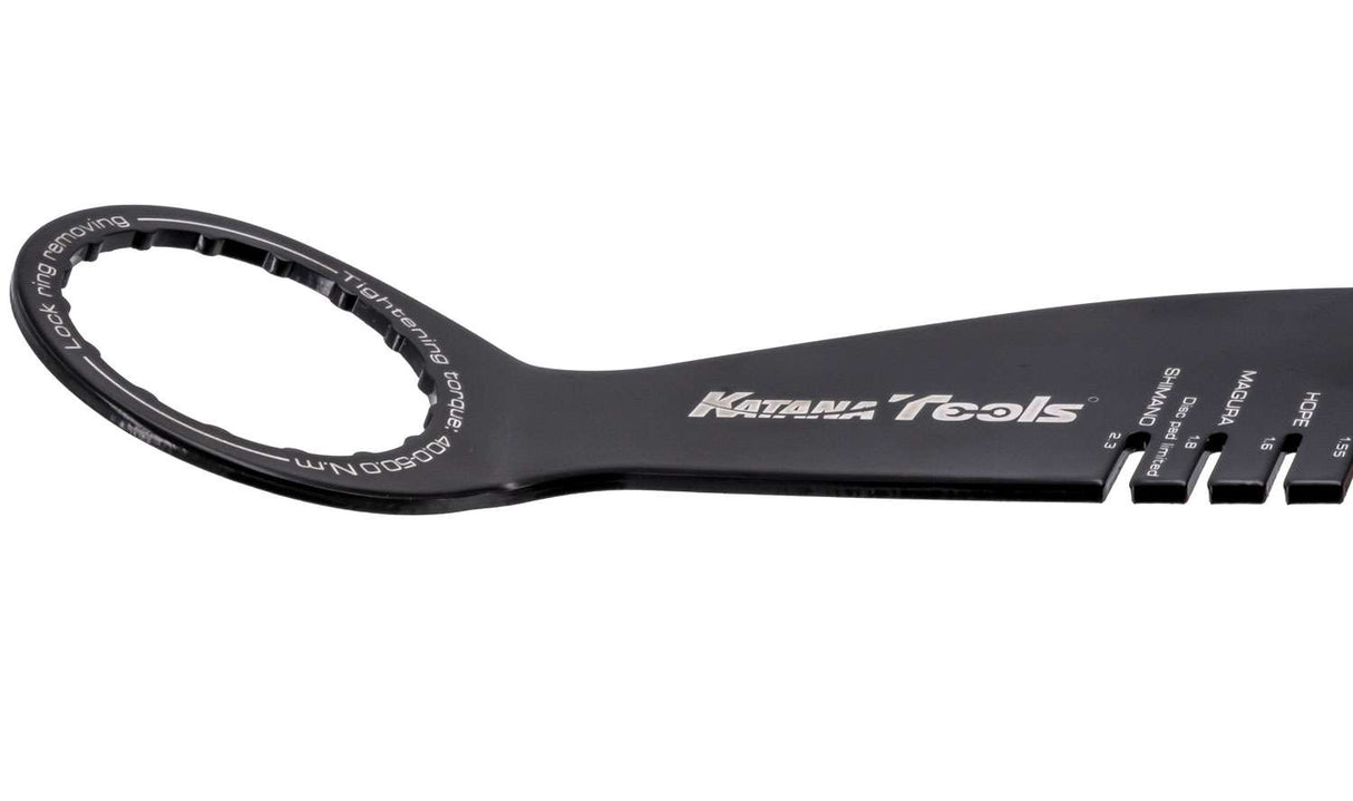 Katana 5-in-1 multi disc brake tool stainless steel