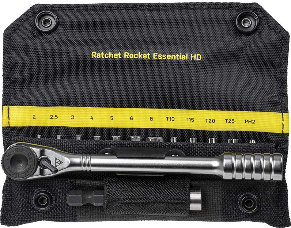 Topeak ratchet rocket essential hd ratchet set