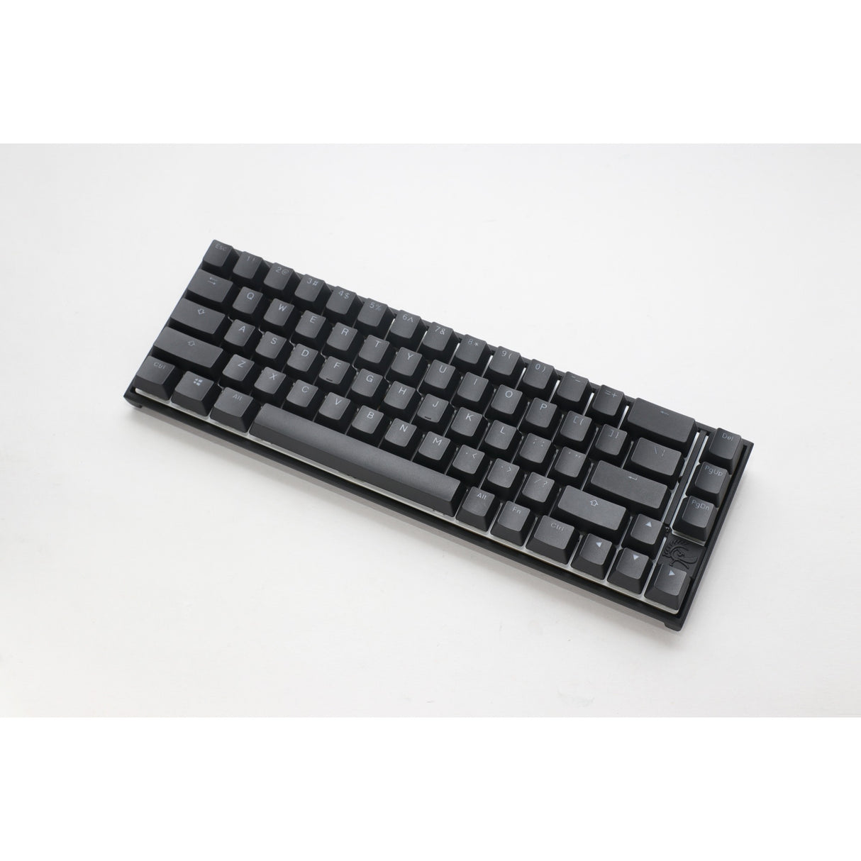 Ducky mecha pro sf, toetsenbord (zwart, us lay-out, cherry mx speed silver, rgb leds, 65%, pbt double-shot)