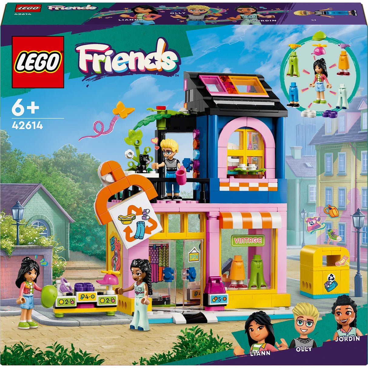 Cairde LEGO Lego 42614 Siopa Éadaí Seanré