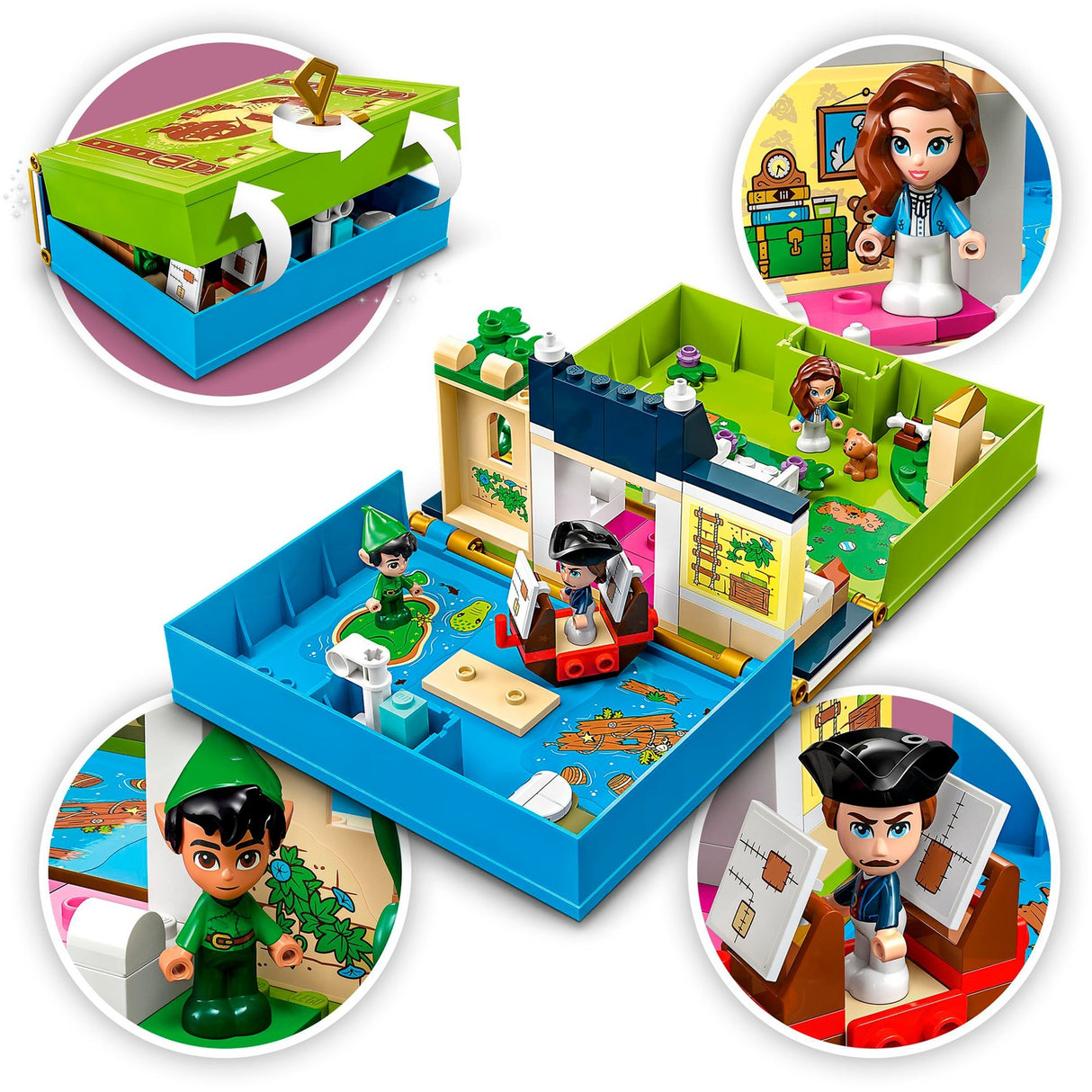 Lego Disney Peter Pan Wendy's Story Book Adventure set