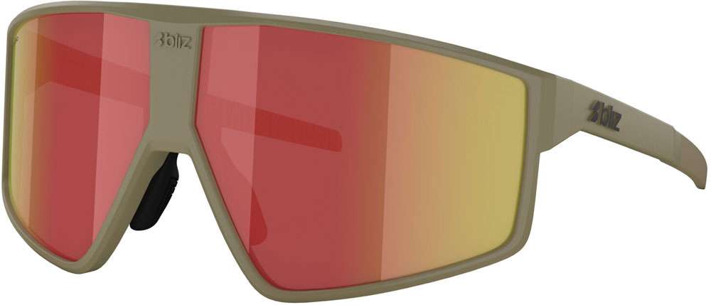 Bliz p002 grey w red revo - sports glasses