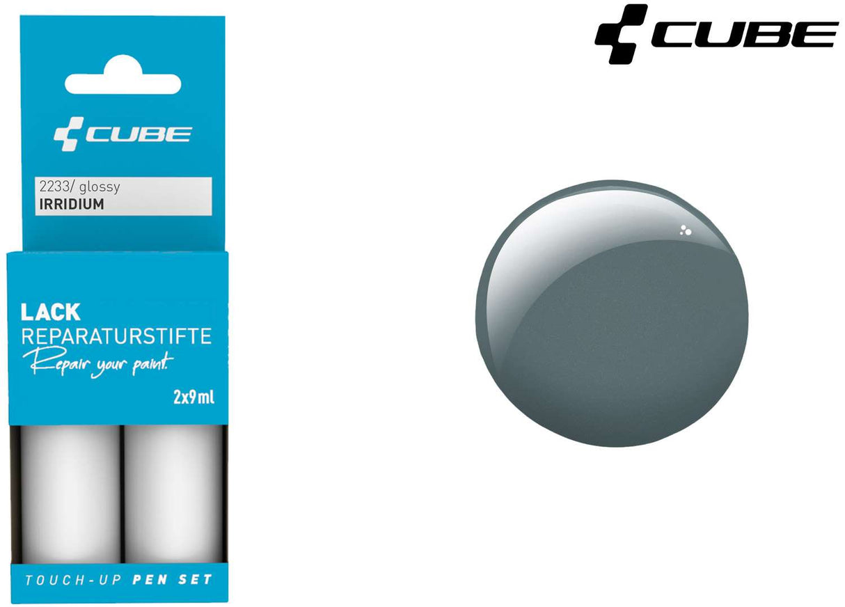 Cube touch-up pen set irridium