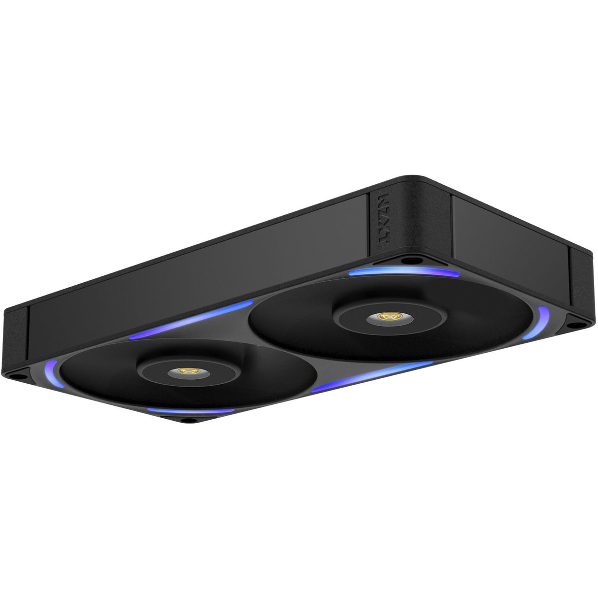 Nzxt f240x rgb case fans (zwart, 2 stuks, 240 x 120 x 30 mm, pwm)
