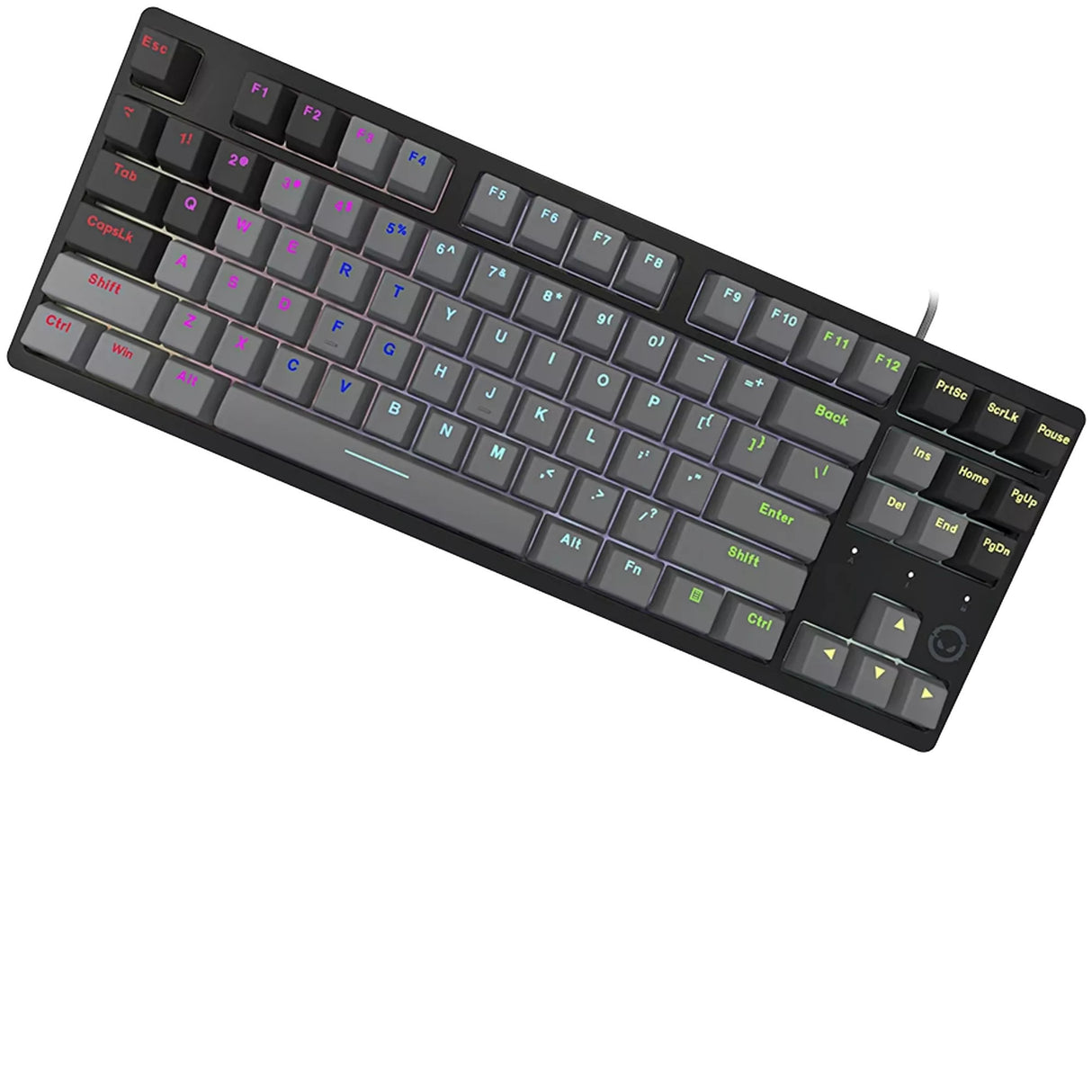 Lorgar azar 514tkl, gaming toetsenbord (zwart, us lay-out, logar dream, tkl, rgb)