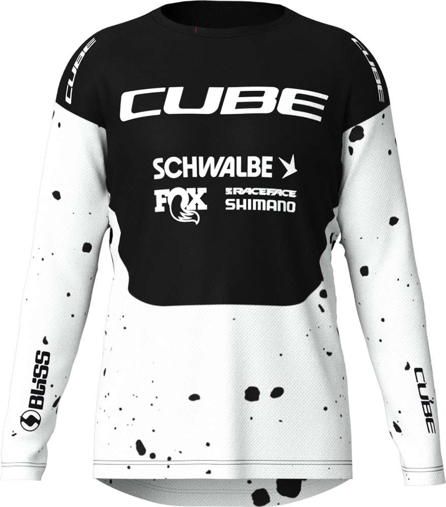 Cube x factory racing - women's mtb long sleeve jersey