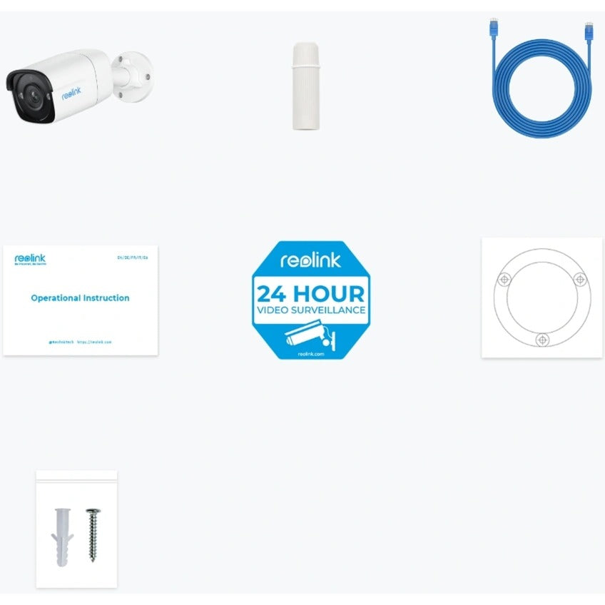 Reolink p320, 5 MP IP PoE bezpečnostná kamera