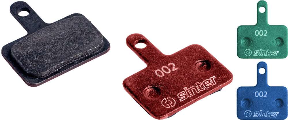 Diskové brzdové bloky standardní červené