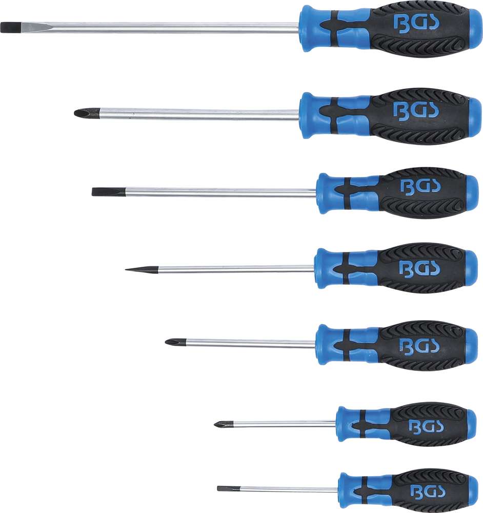 Bgs technic screwdriver set 7 pieces