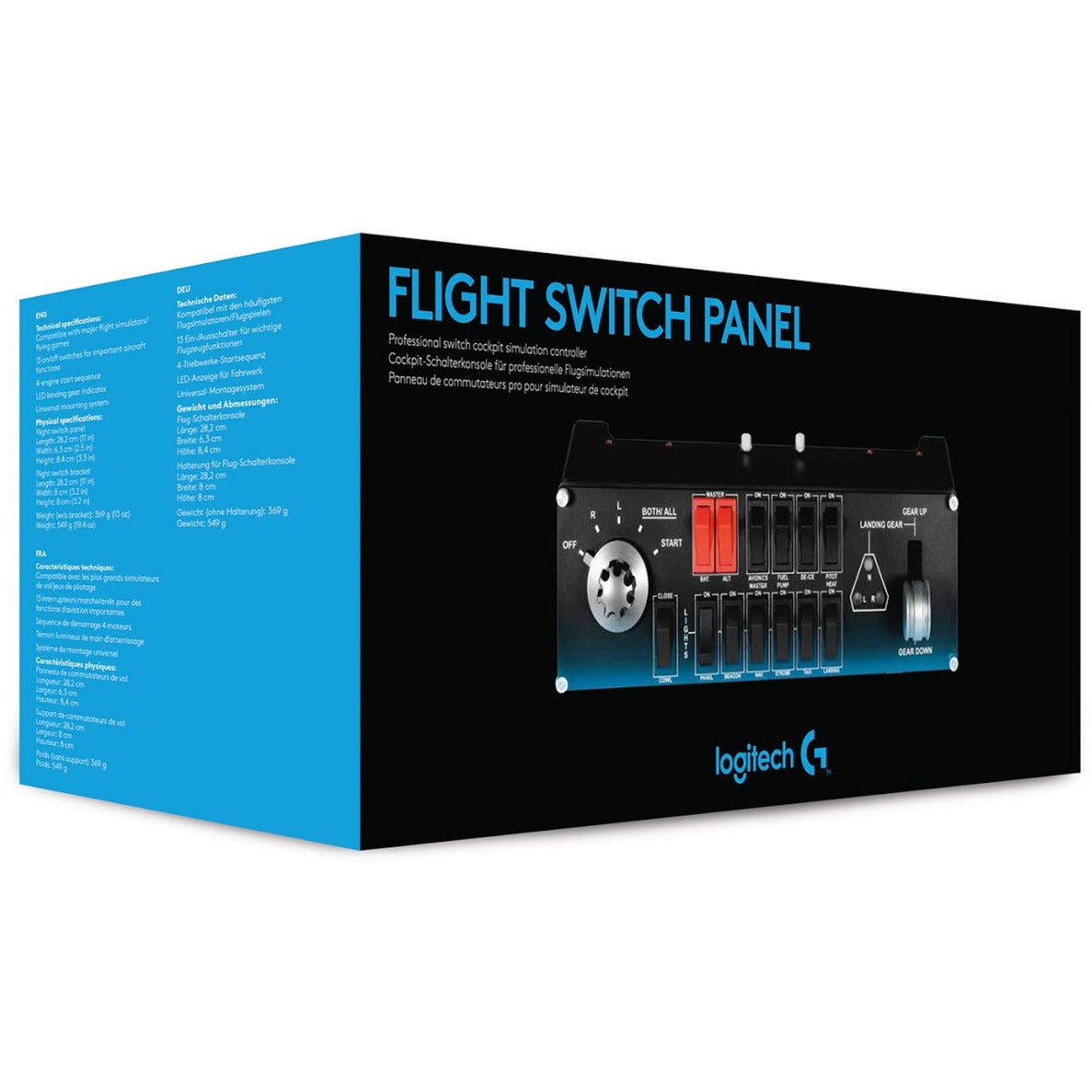 „Logitech Saitek“ skrydžio jungiklio skydelis