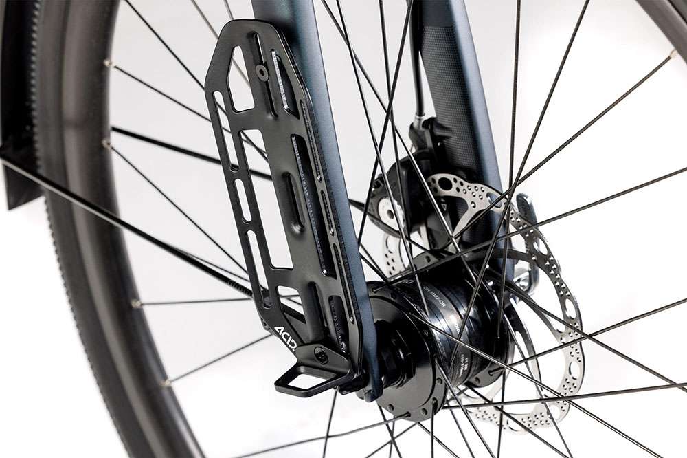 Acid fork cage front carrier