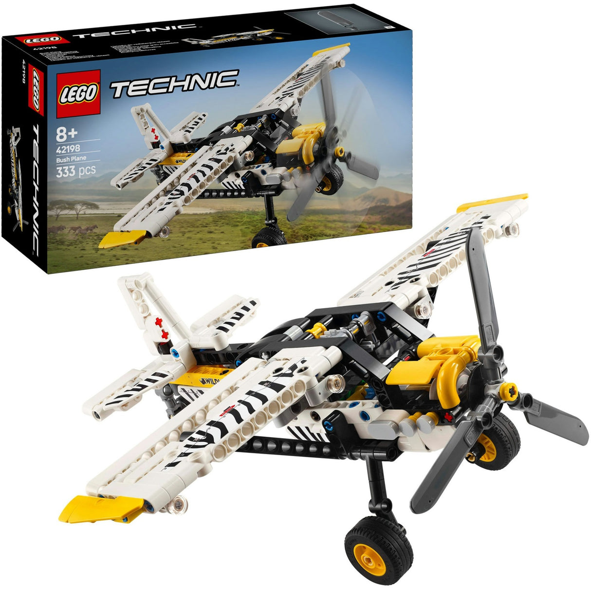 Lego Tech 42198 Samolot w dżungli