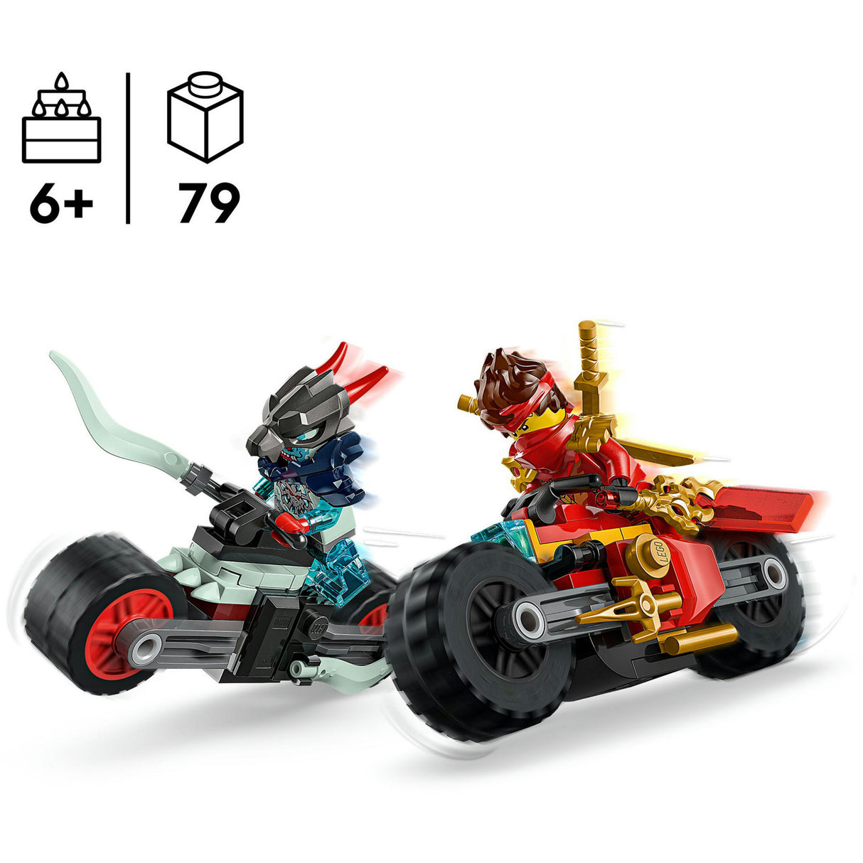 Lego ninjago 71838 kai's motorrace