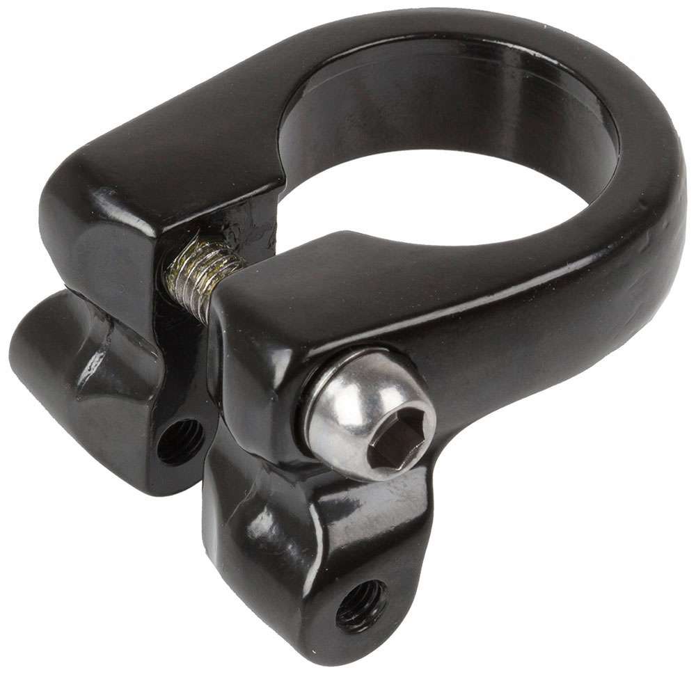 Katana seat clamp with luggage carrier fixation