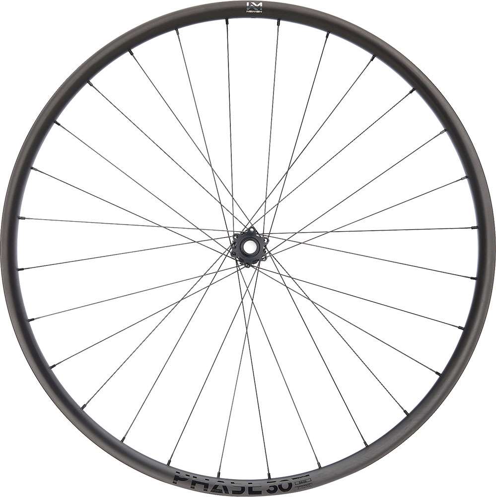 Newmen phase 30 light 27.5 6-bolt 15x110 fade carbon front wheel