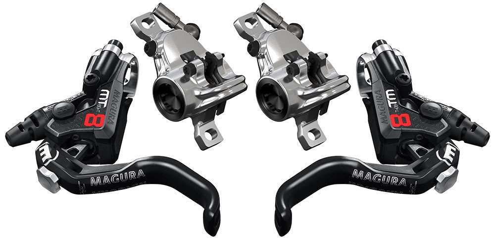 Magura mt8 pro hc disc brake set