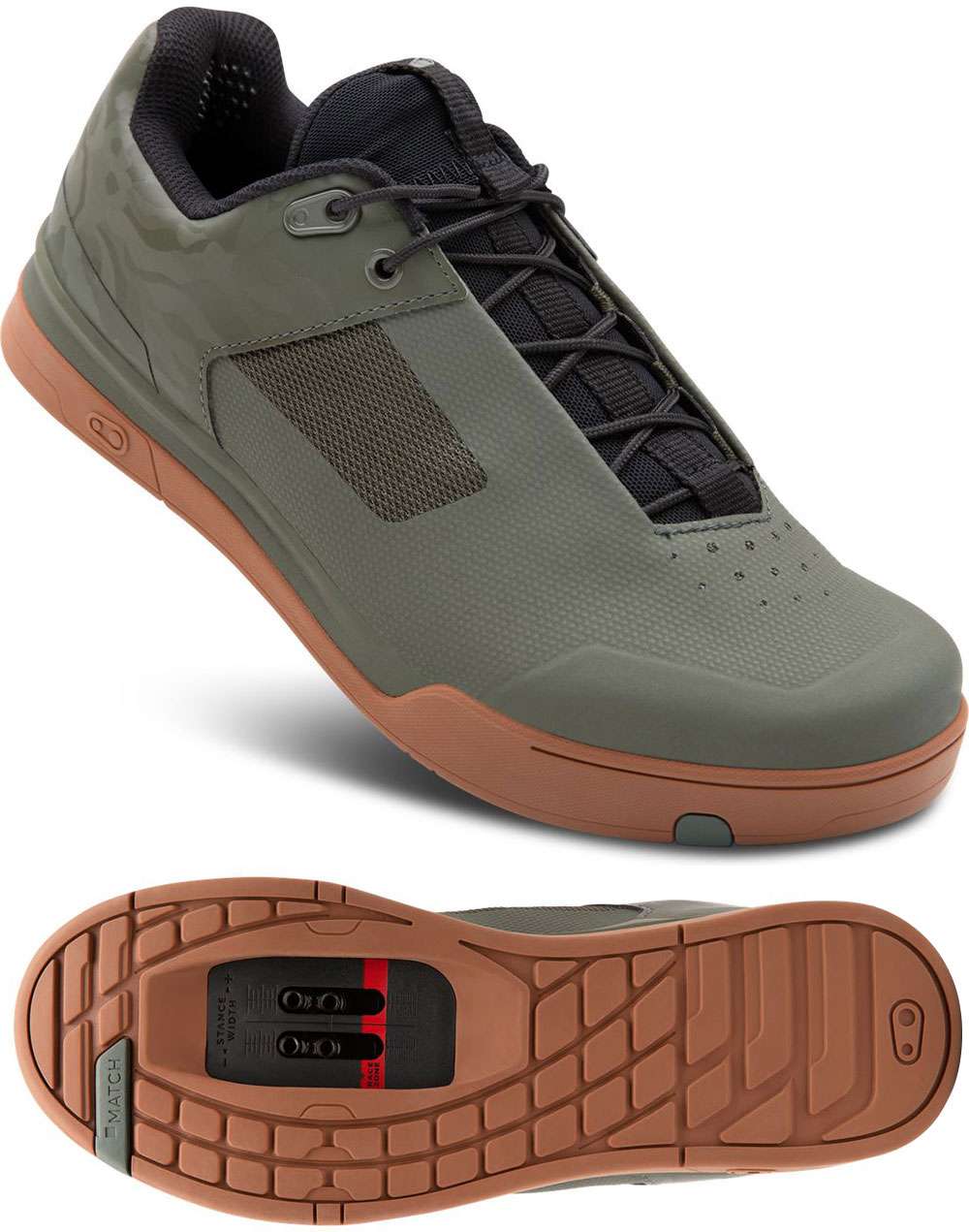 Crankbrothers mallet lace camo limited collection - mtb shoes