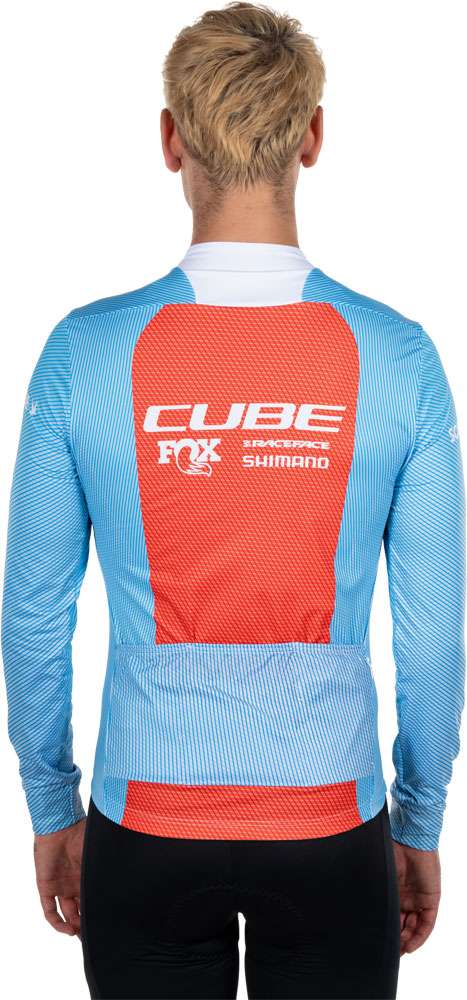 Cube road xc x factory racing - long sleeve jersey