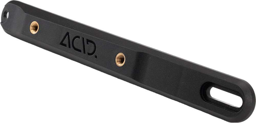 Acid fork adapter for bottle cage