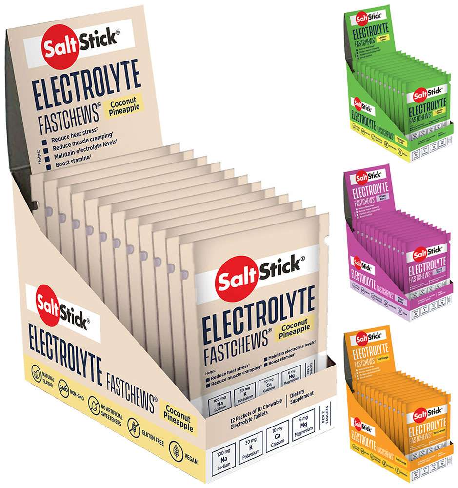 Saltstick fastchews electrolytes chewable tablets 12x16g