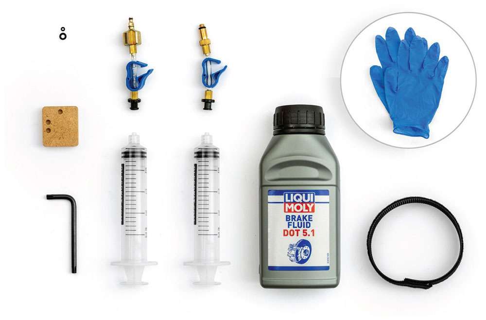 Bleedkit bleeding kit premium edge set for sram brakes