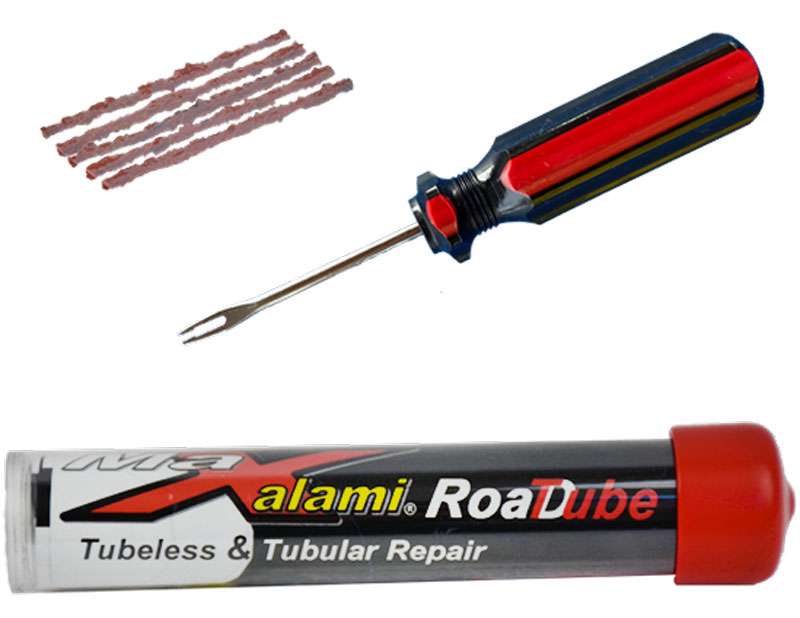 Maxalami road tube tubeless repair kit