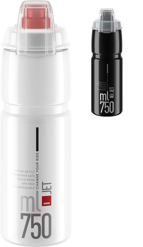 Elite jet plus drinking bottle 750ml