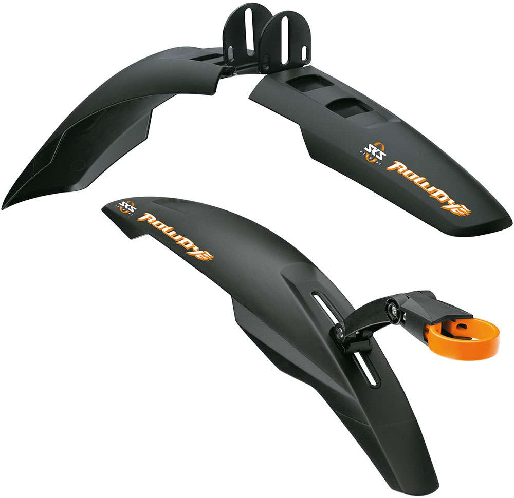 SKS Set Muddy Mudguards 20 24 ATB Print Rowdy Black