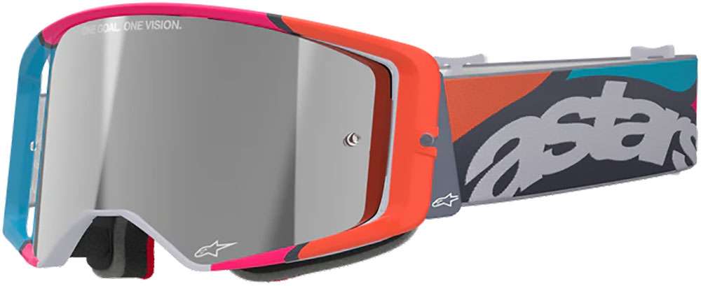 Alpinestars supertech stream (mirror silver) - mtb goggle