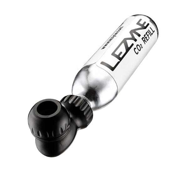 Lezyne cnc co2 pump twin speed drive black