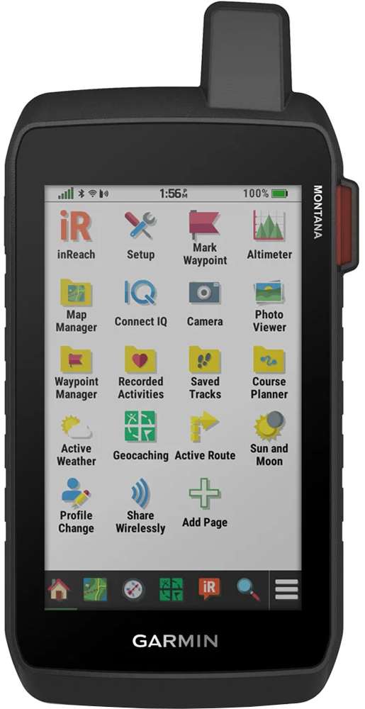 Garmin montana® 760i outdoor navigation device