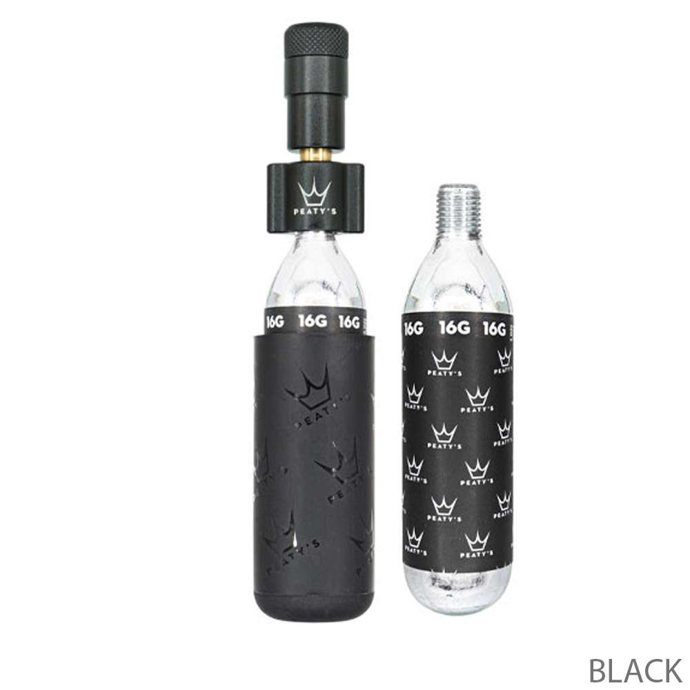 Peaty's holeshot co2 tyre inflator - road gravel (16g)