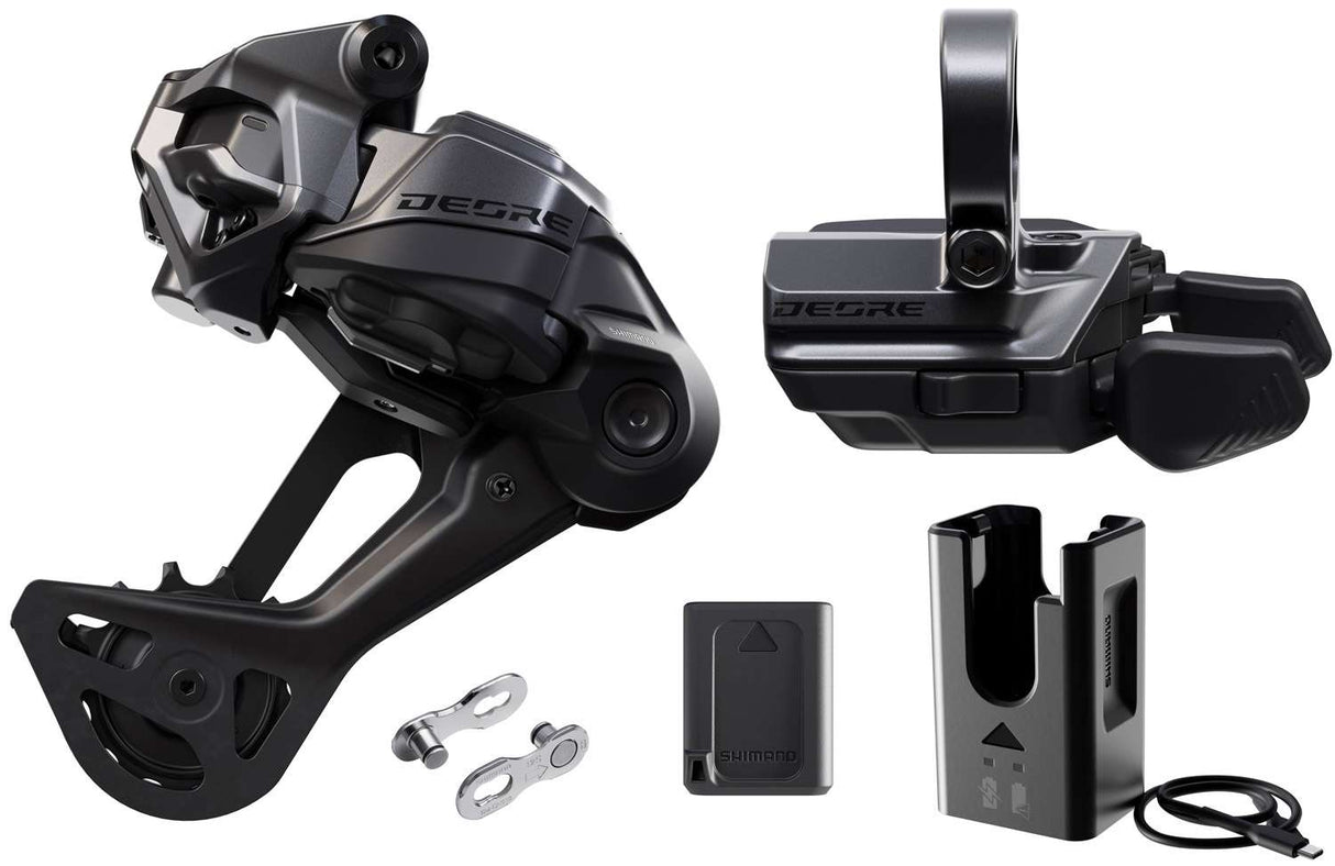 Shimano deore di2 m6250-sgs 12-speed drivetrain upgrade kit clamp