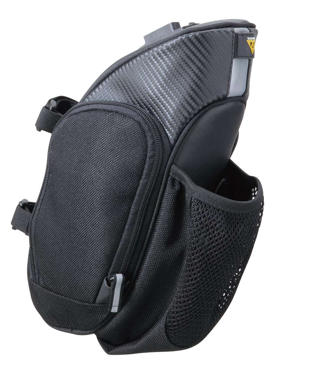 TOPEAK Mondacack Hydro Saddle Bag - Nylon, avtagbar, svart, 1,7L