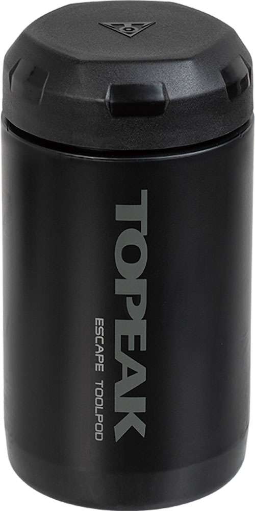 Topeak water bottle escape pod + black