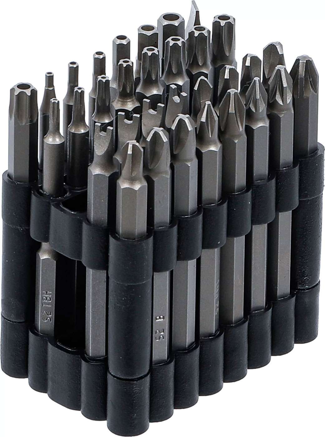 Bgs technic bit set long external hexagon 1 4 (6.3 mm) 32 pcs.