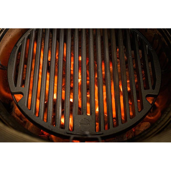 Kamado joe sear plate voor classic i, ii, iii en joe jr. grillrooster (zwart, ø 34cm)