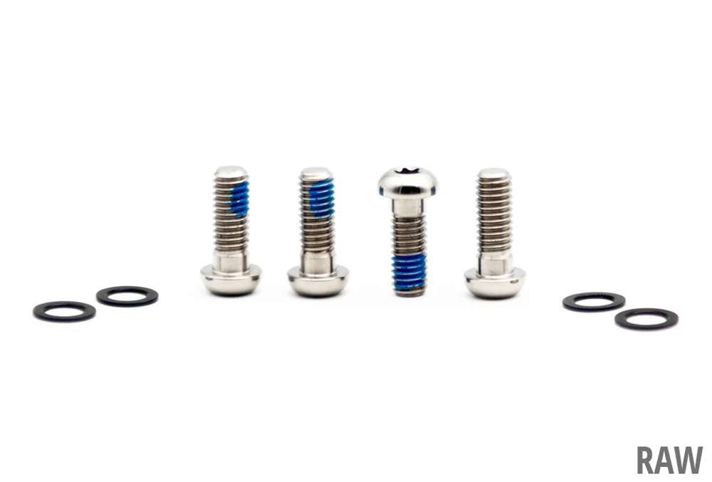 Oak components titanium screws set m6x16 for brake adapter (4 pieces)