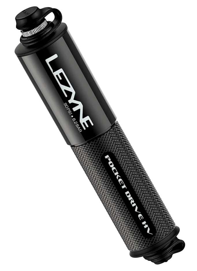 Lezyne cnc pocket drive hv loaded incl lever kit 160psi mini pump