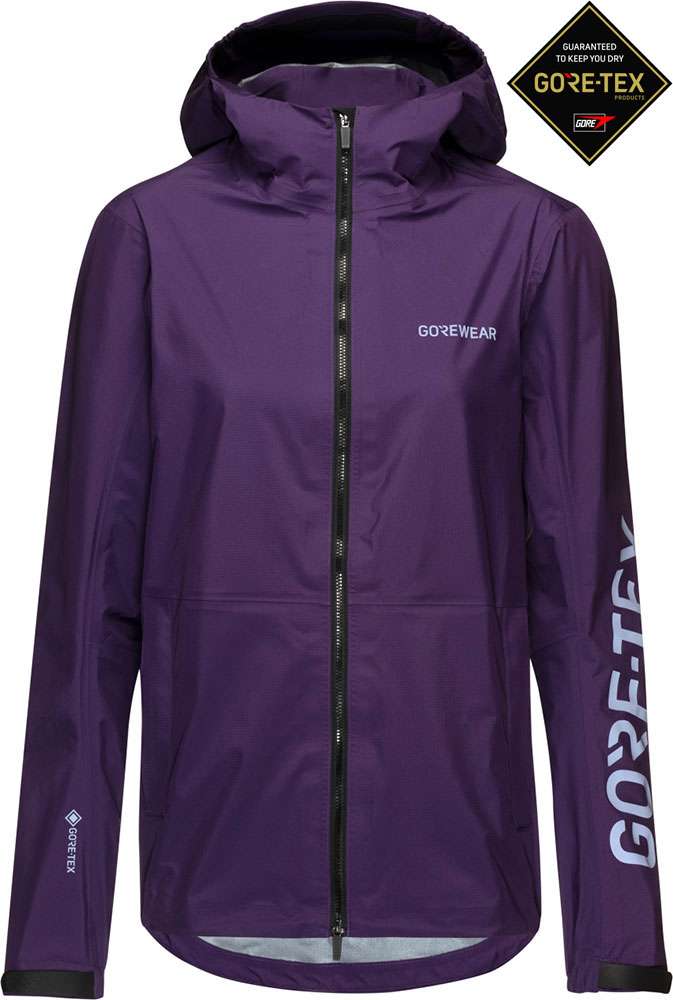 Gorewear lupra gore-tex logo - women's mtb rain jacket
