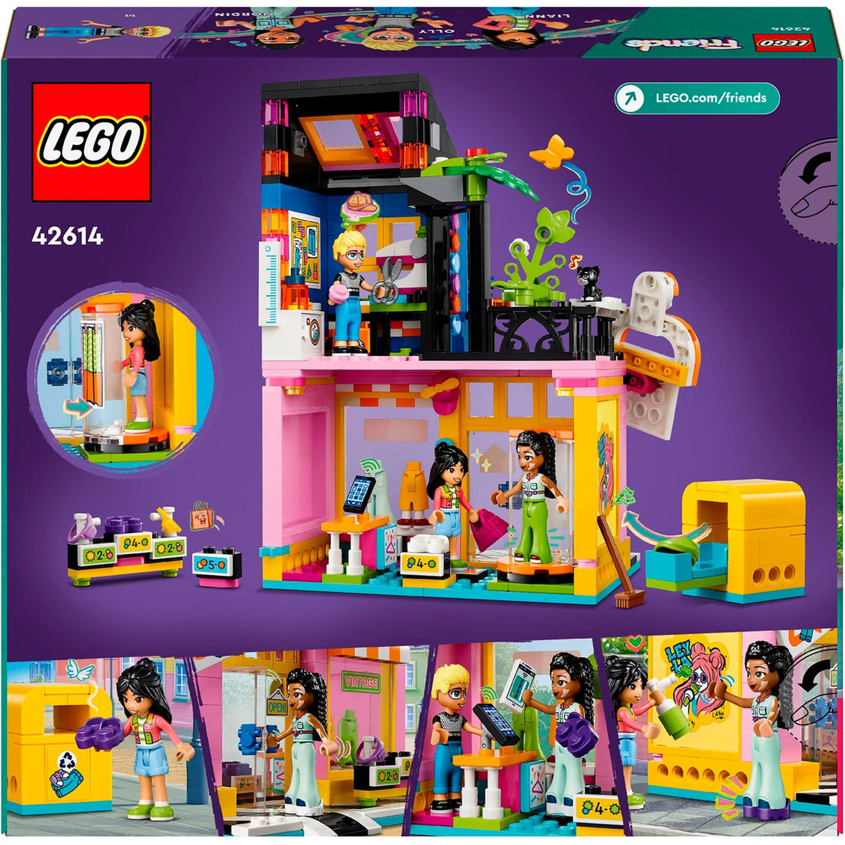 Cairde LEGO Lego 42614 Siopa Éadaí Seanré