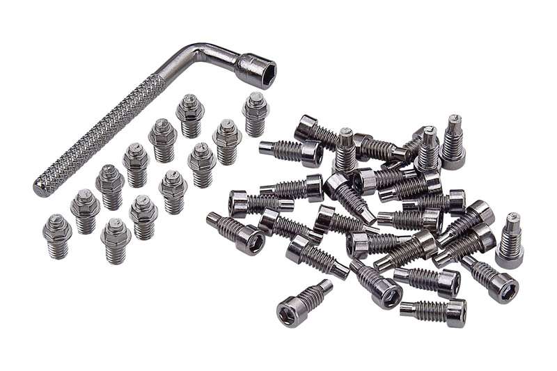 Spank pedal pin kit for spike spoon oozy