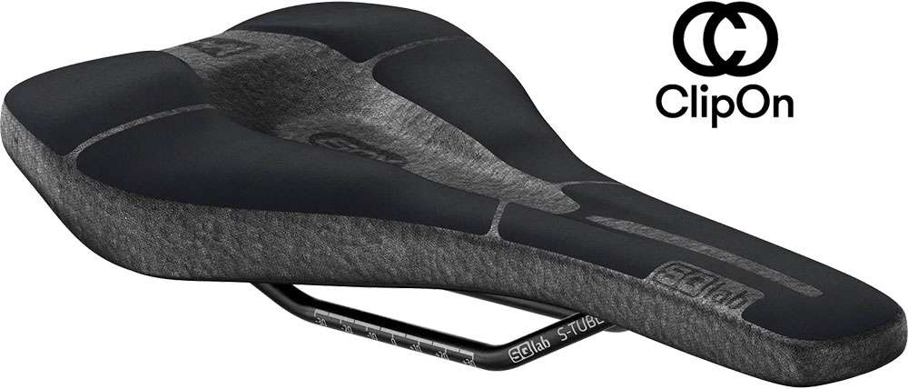 Sqlab 6ox clipon infinergy® ergowave® active 2.1 mig s-tube saddle