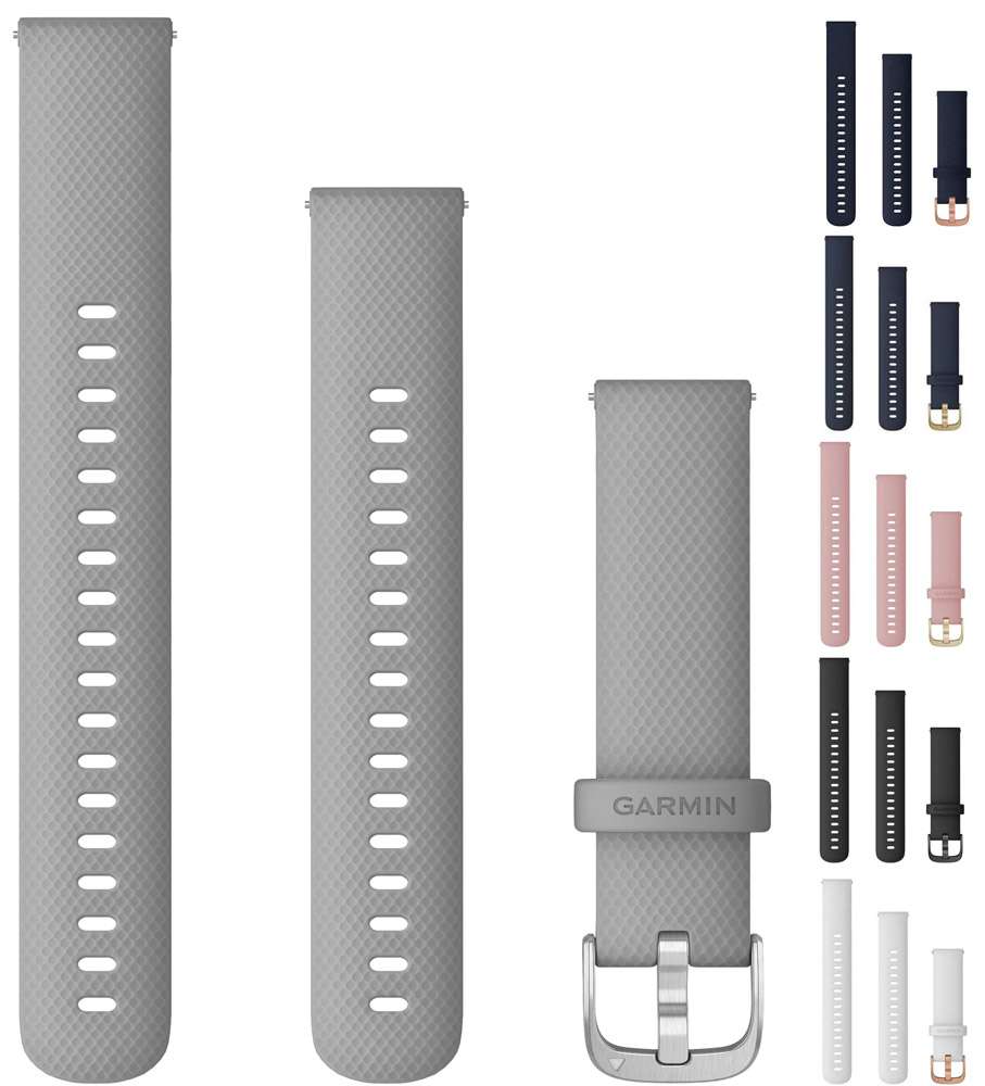 Garmin venu® 2s vivoactive® 2s silicone band 18 mm