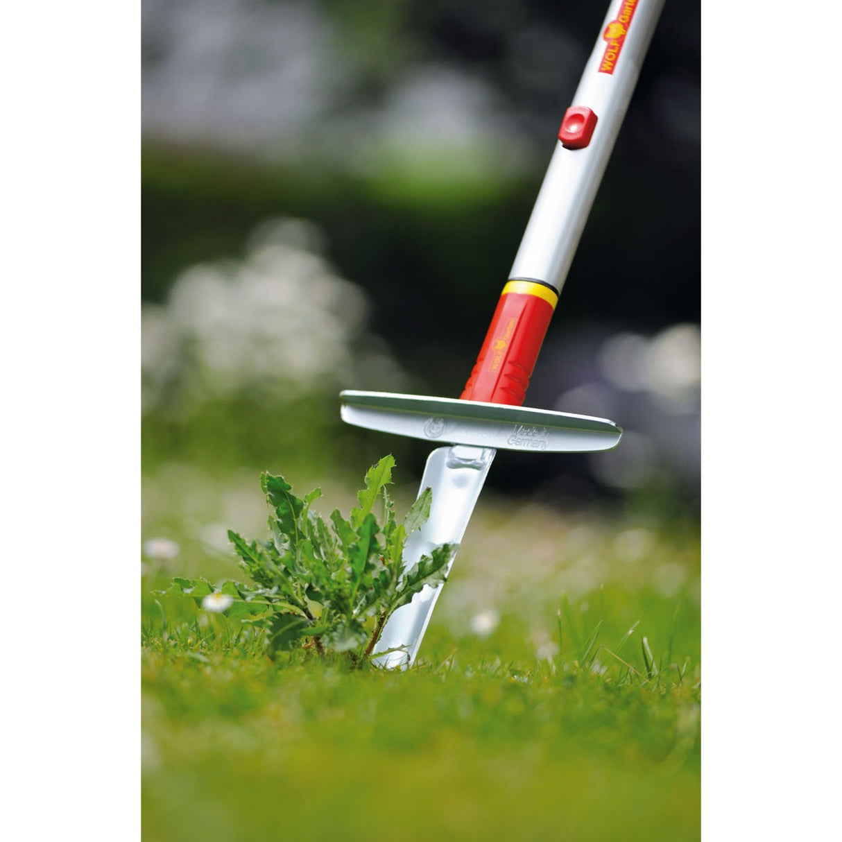 Wolf-garten multi-star ks-m onkruidsteker (rood zilver)