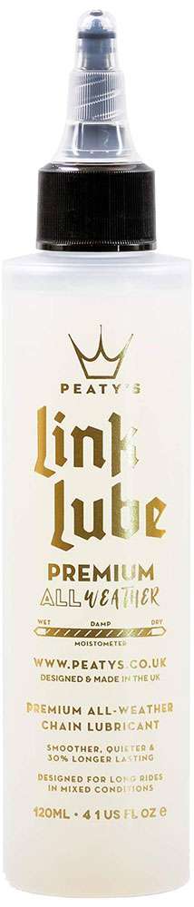 Peaty's linklube premium all-weather chain oil