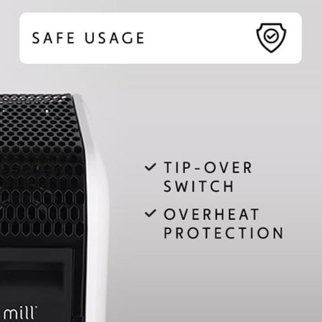 Mill jemný vzduch wifi olejový radiátor oil2000wifi3 black