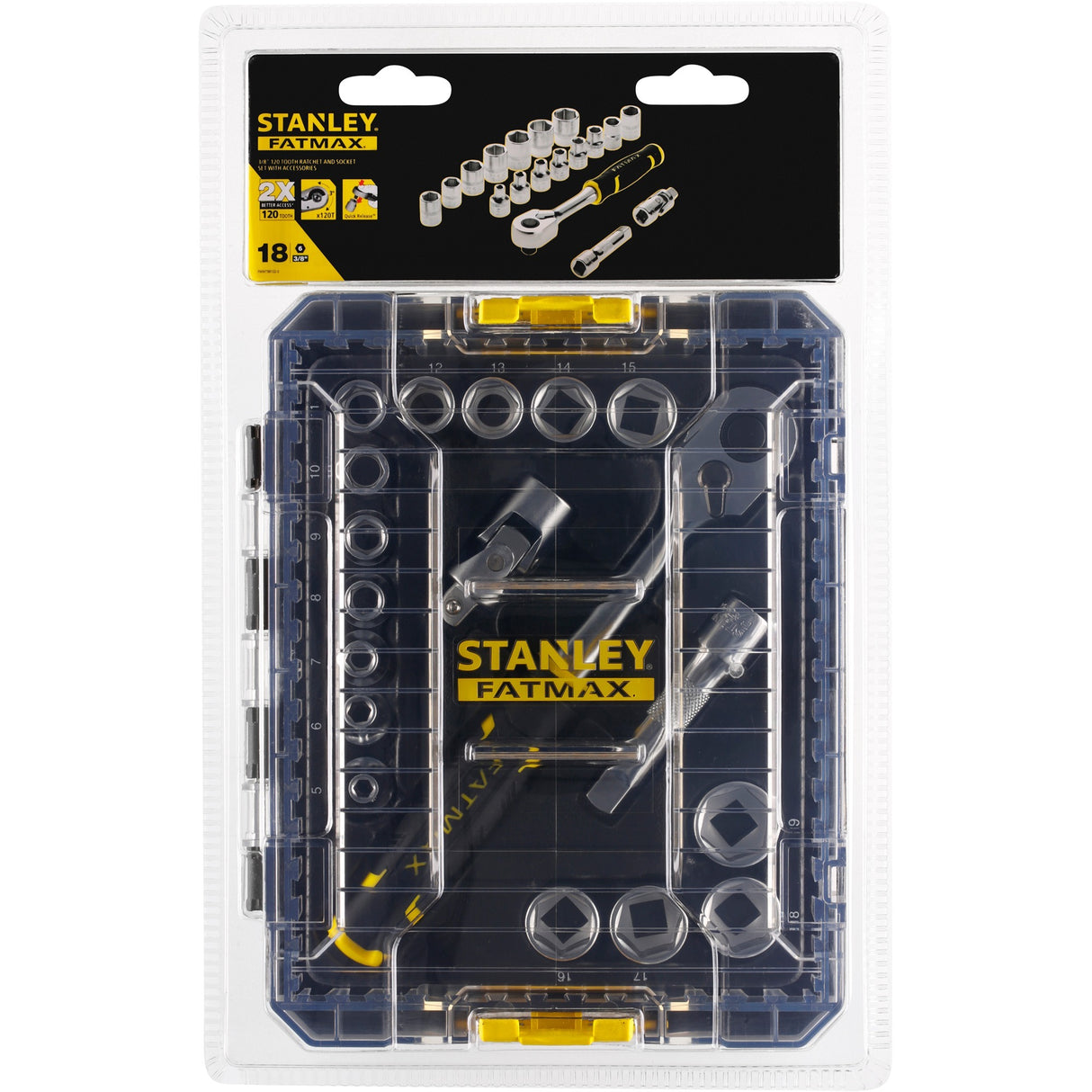 Stanley FATMAX TSTAK Комплект фасунги 3 8 FMMT98102-0