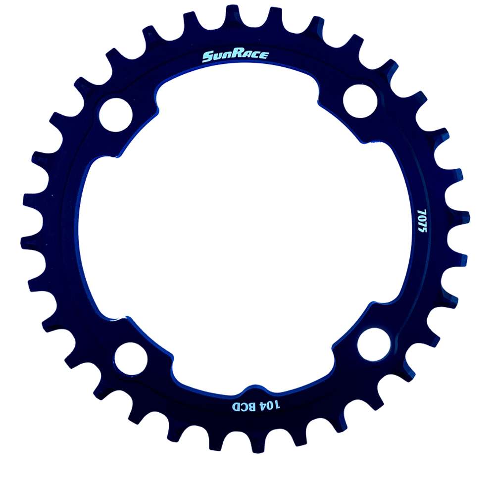 Sunrace crmx04 1x11-speed bcd 104 narrow wide chainring
